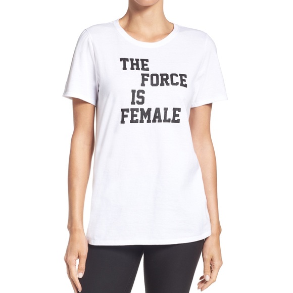 nike force is female shirt